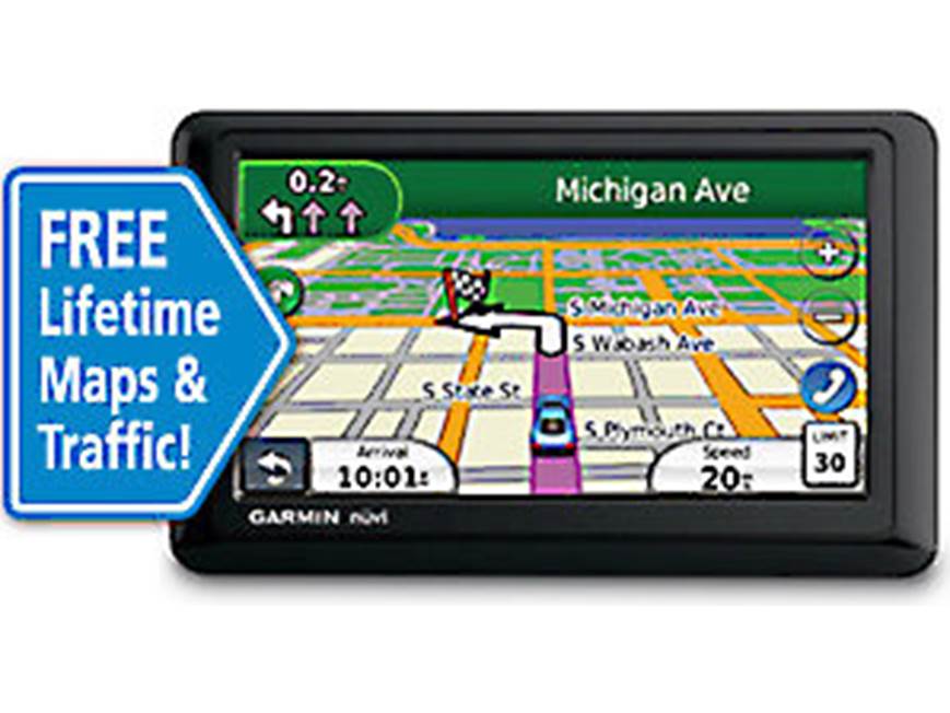 Garmin nüvi® 1490LMT Portable navigator with free lifetime traffic