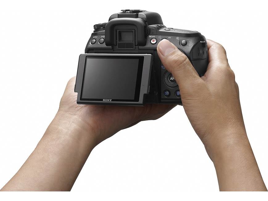 Sony Alpha DSLR-A560 Kit 14.2-megapixel digital SLR camera with 18