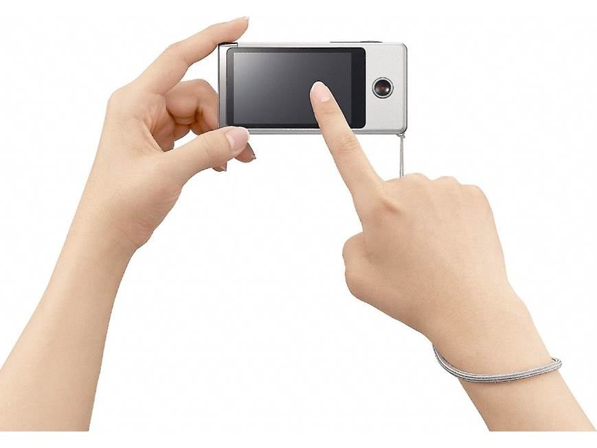 Sony MHS-TS20 Bloggie™ Touch (Silver) Ultra-compact HD camcorder