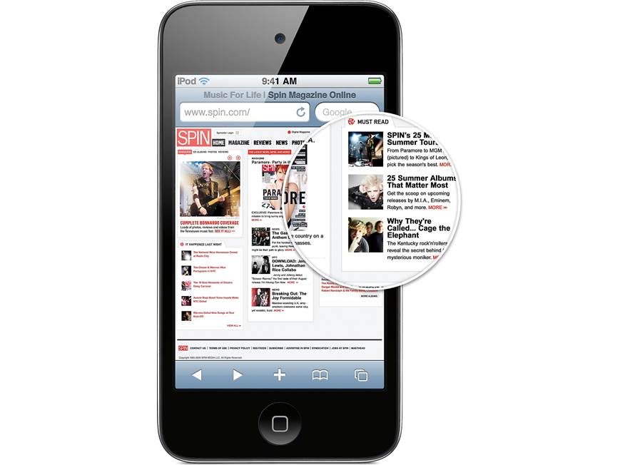 Apple 8GB iPod touch® Customizable Wi-Fi® digital media player