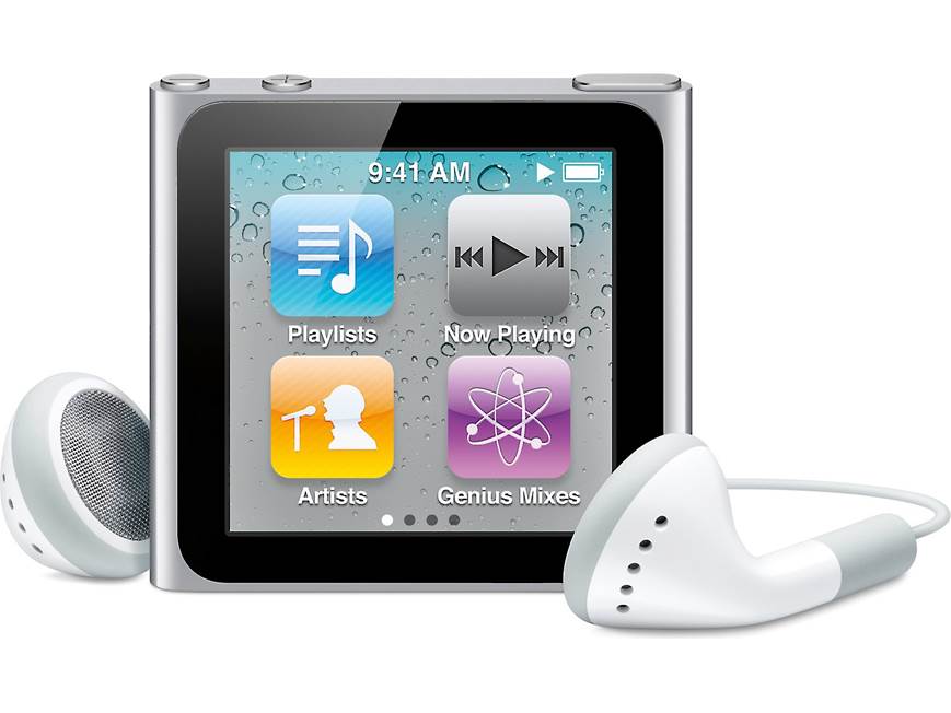 Apple 16GB iPod nano® (Silver) (Silver) at Crutchfield