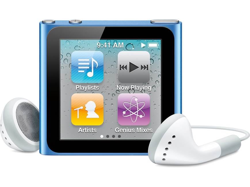 Apple 8GB iPod nano® (Blue) (Blue) at Crutchfield