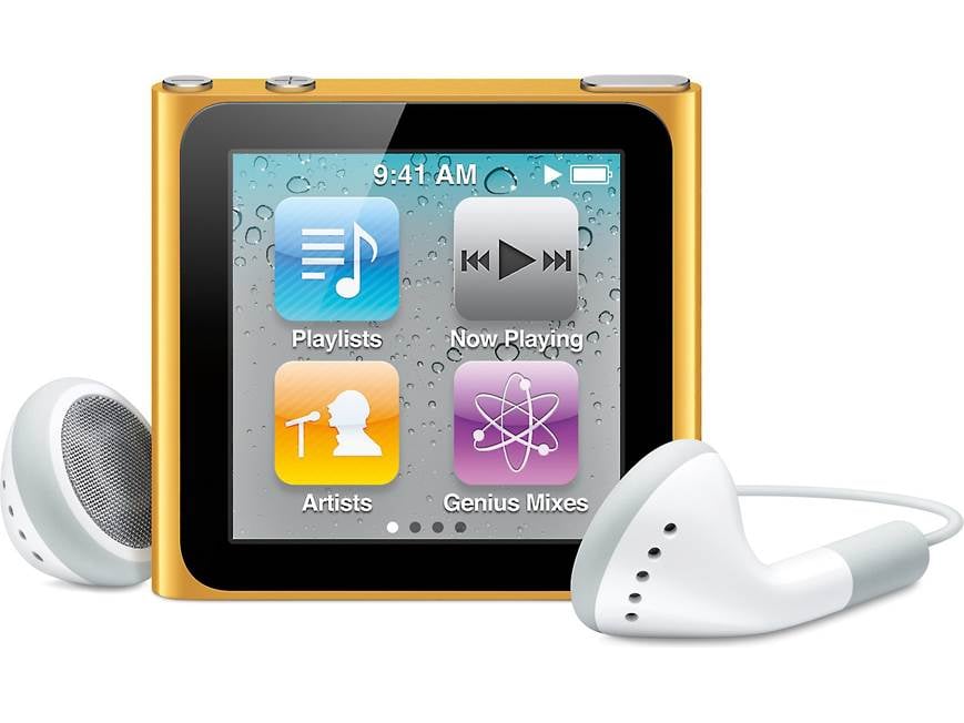 Apple 8GB iPod nano® (Orange) (Orange) at Crutchfield