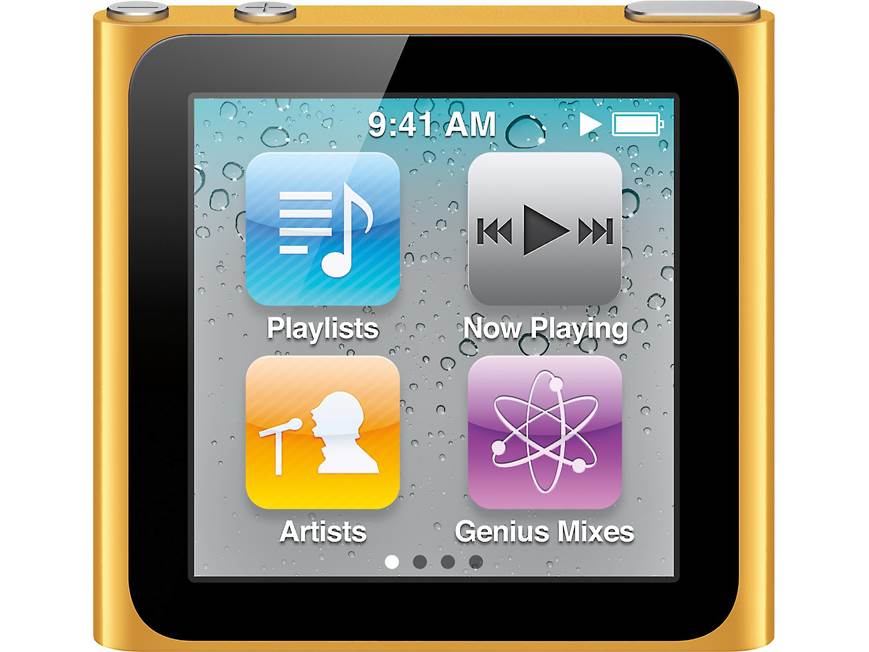Apple 8GB iPod nano® (Orange) (Orange) at Crutchfield