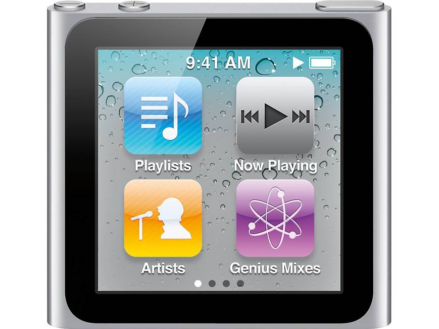 Apple 8GB iPod nano® (Silver) (Silver) at Crutchfield