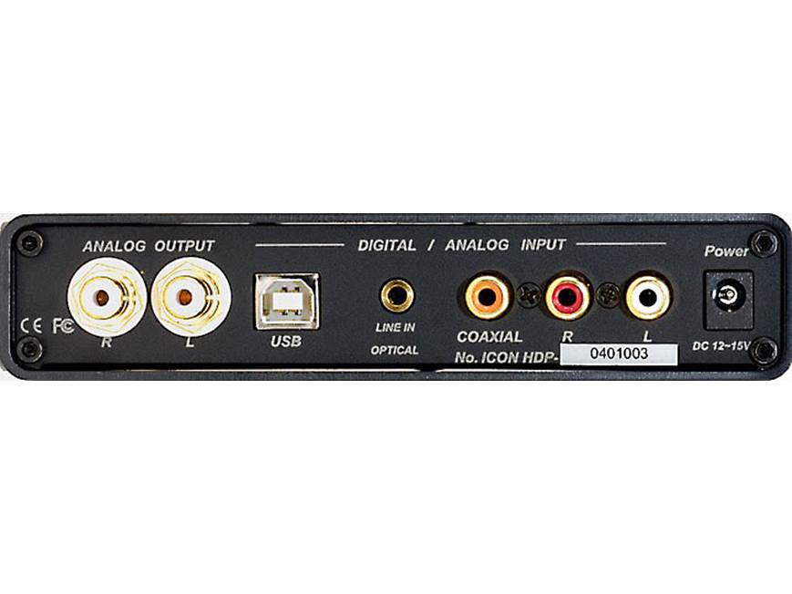 NuForce Icon HDP (Silver) Headphone amp/USB DAC/stereo preamp