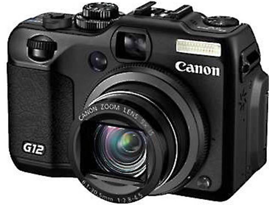 Canon PowerShot G12 10-megapixel digital camera with 5X optical