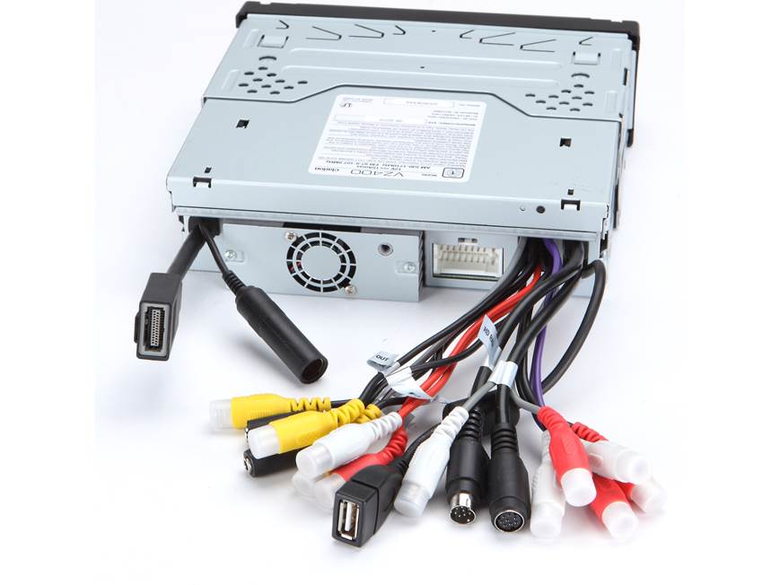 Clarion VZ400 DVD receiver at Crutchfield