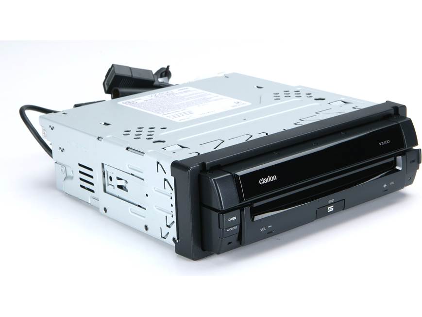 Clarion VZ400 DVD receiver at Crutchfield