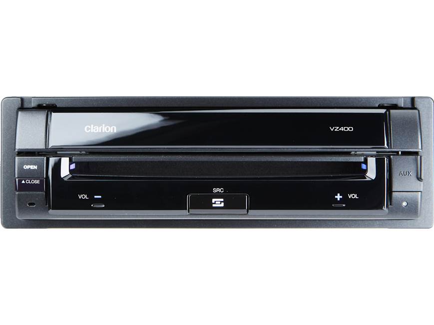 Clarion VZ400 DVD receiver at Crutchfield