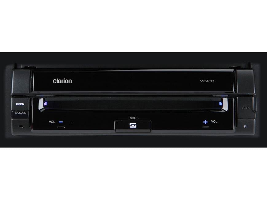 Clarion VZ400 DVD receiver at Crutchfield
