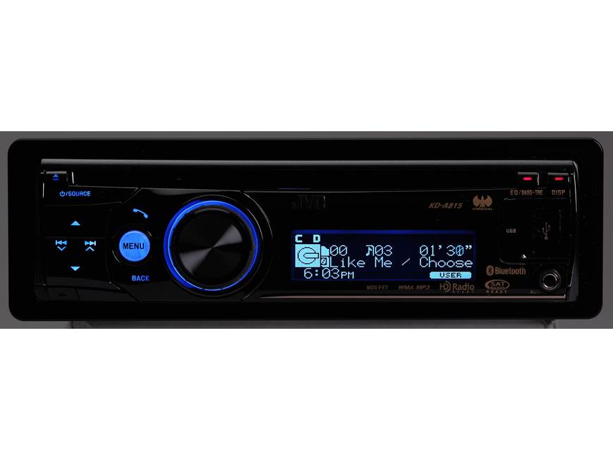 JVC Arsenal KD-A815 CD receiver at Crutchfield