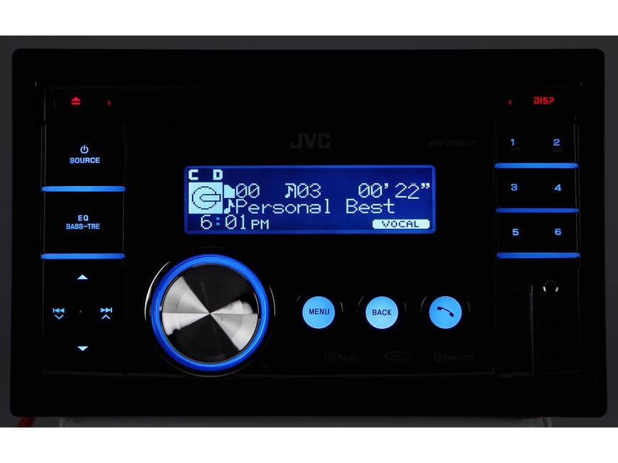 JVC KW-XR810 CD receiver at Crutchfield