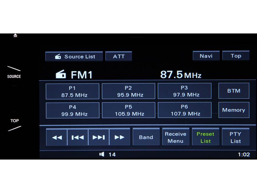 Sony XNV-660BT Navigation receiver at Crutchfield
