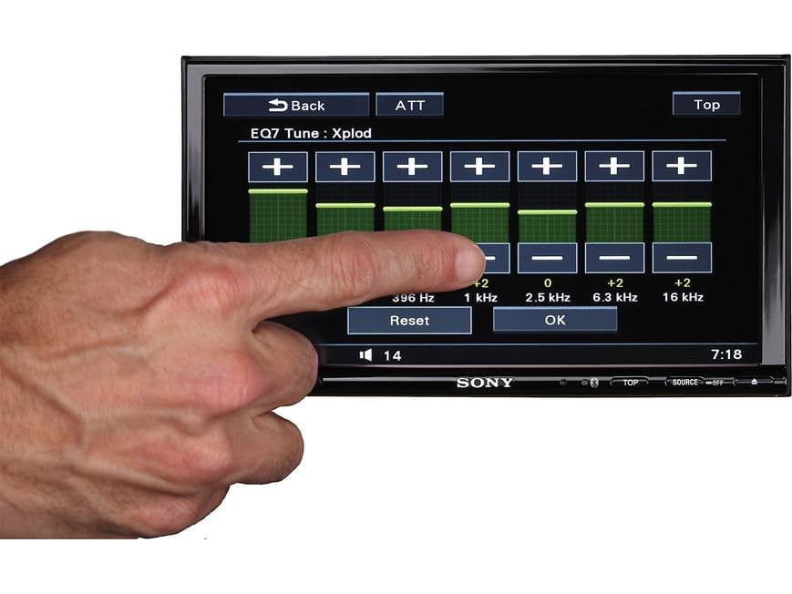 Sony XNV-770BT Navigation receiver at Crutchfield