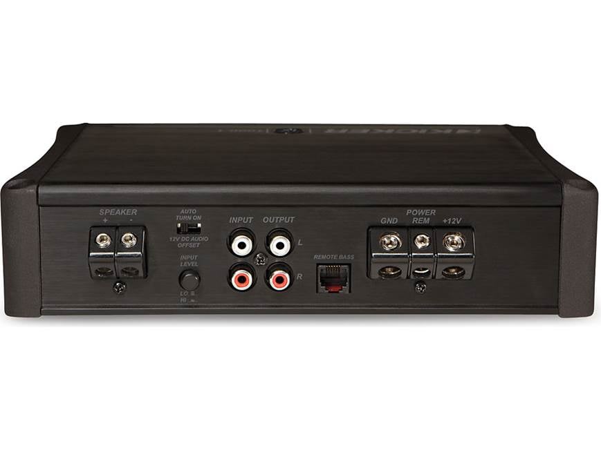 カーオーディオ kicker IX1000 Kicker IX1000.1 Mono subwoofer amplifier — 1,000 watts RMS x 1 at