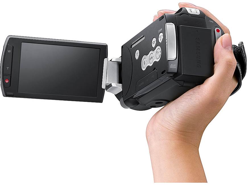 Samsung HMX-S10 HD camcorder with 3-1/2