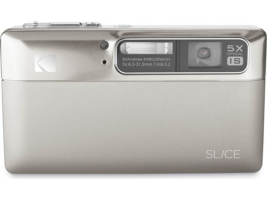 Kodak Slice (Silver) 14-megapixel digital camera with photo