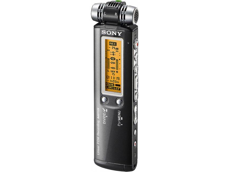Sony ICD-SX750D 2GB digital voice recorder with voice-to-print