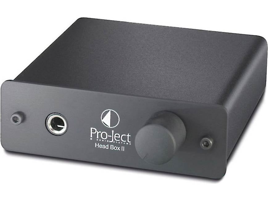 Pro-Ject Head Box II (Black) Headphone amplifier (Black) at