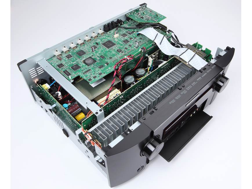 Marantz SR6005 Home theater receiver with 3D-ready HDMI switching