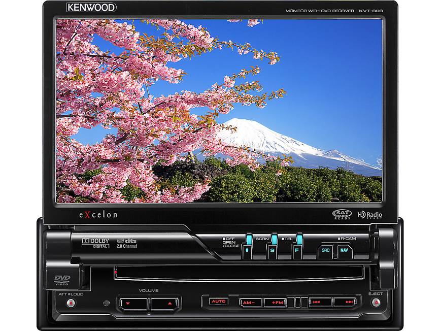 Kenwood Excelon KVT-696 DVD receiver (New Stock) at Crutchfield