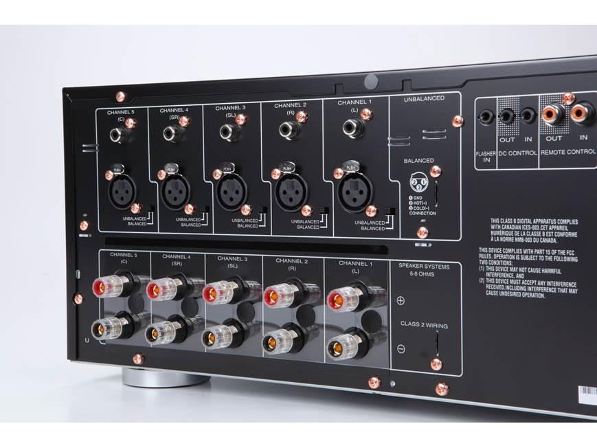 Marantz MM7055 5-channel power amplifier at Crutchfield