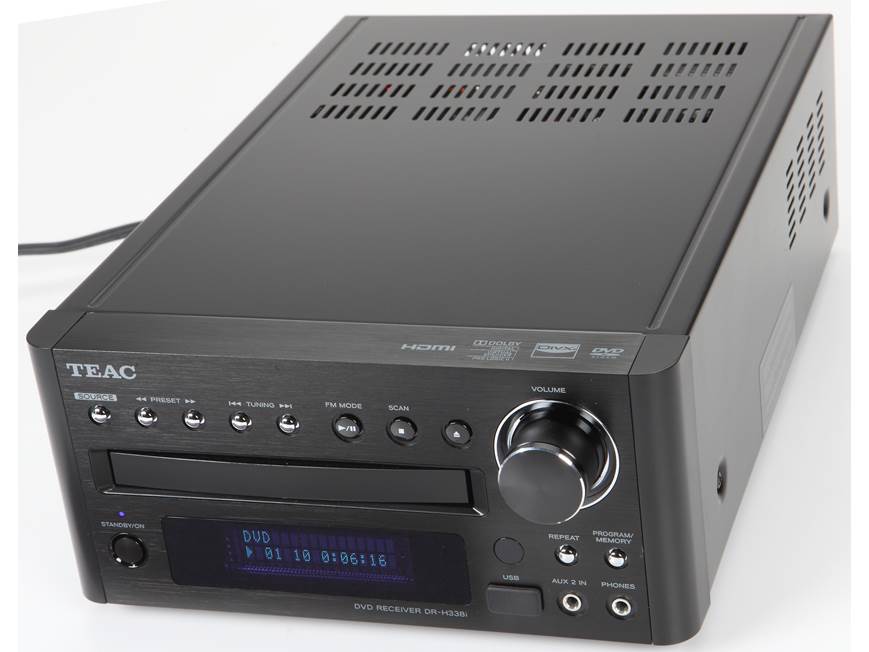 TEAC Reference Series DR-H338i DVD micro component system at