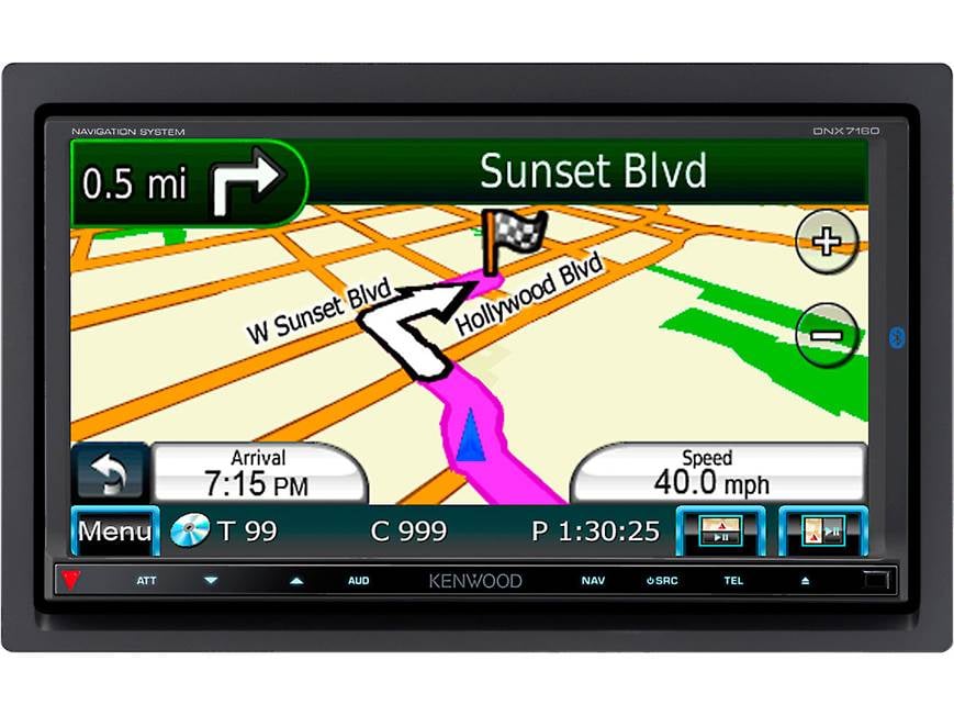 Kenwood DNX7160 Navigation receiver (New Stock) at Crutchfield