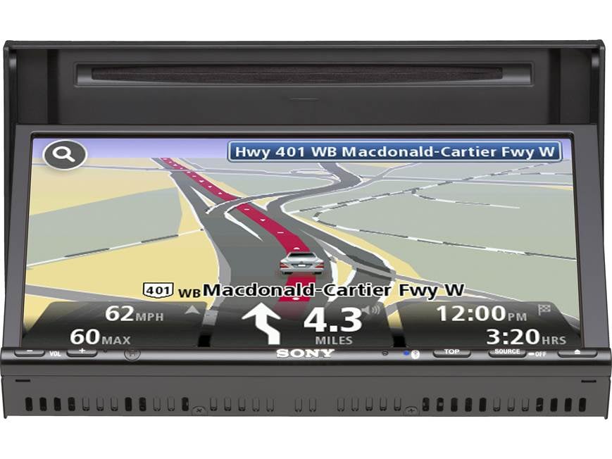 Sony XNV-770BT Navigation receiver at Crutchfield