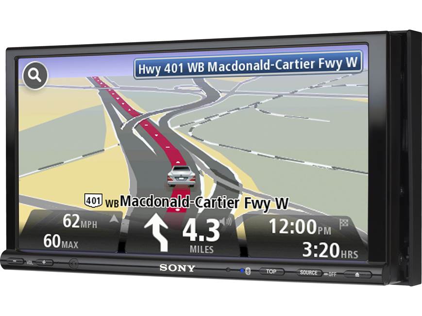 Sony XNV-770BT Navigation receiver at Crutchfield