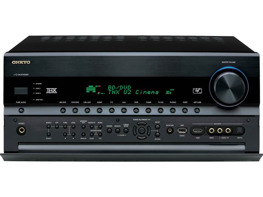 Onkyo PR-SC5508 Home theater preamp/processor at Crutchfield