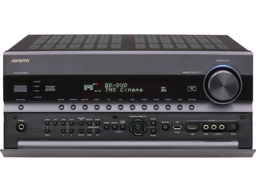 Onkyo TX-NR5008 Home theater receiver with 3D-ready HDMI switching