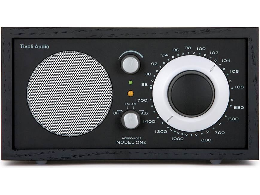 Tivoli Audio Model One (Black/Silver) AM/FM radio (Black/Silver