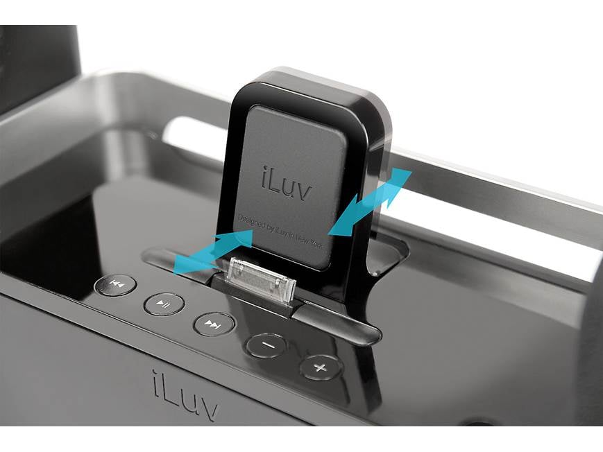 iLuv IMM747 Audio Cube Speaker system for iPad®/iPod®/iPhone® at