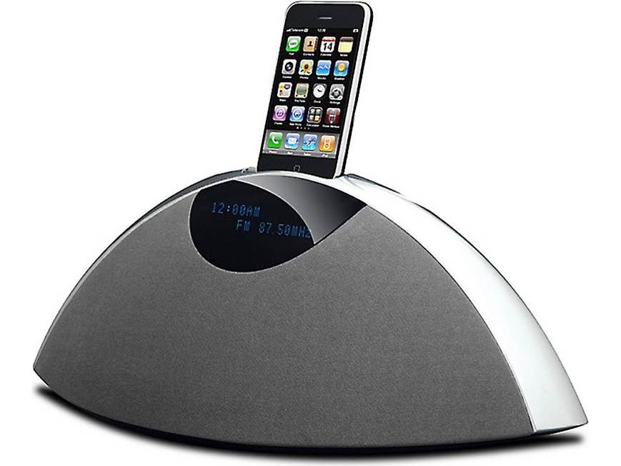 TEAC SR-80i (Black) AM/FM radio with iPod®/iPhone® dock and USB