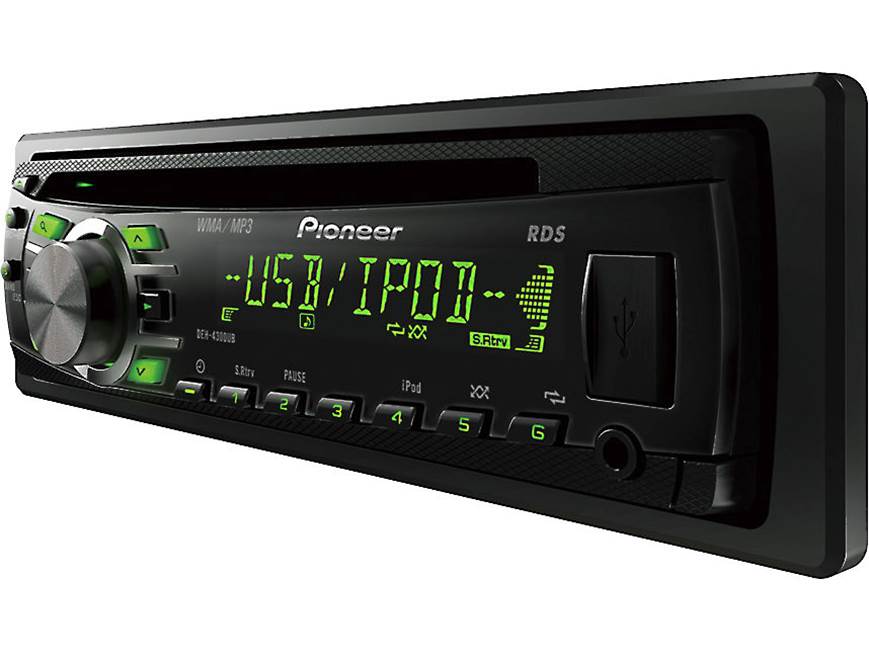 Pioneer DEH-4300UB CD receiver at Crutchfield