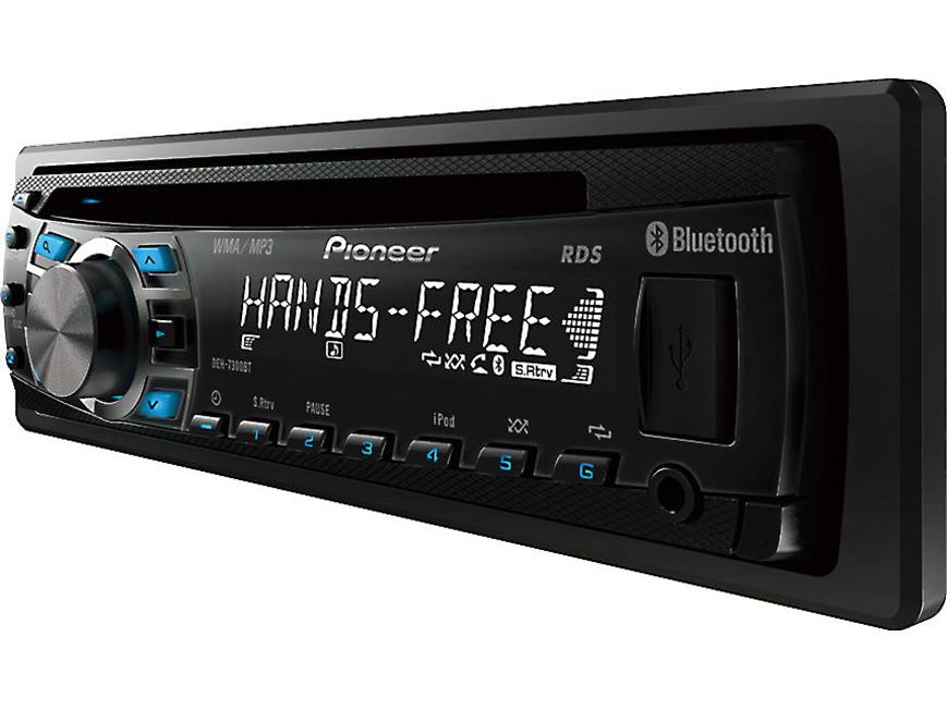Pioneer DEH-7300BT CD receiver at Crutchfield