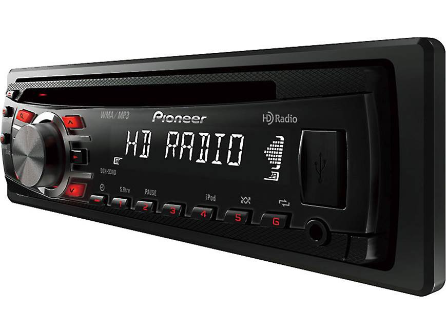 Pioneer DEH-33HD CD receiver at Crutchfield