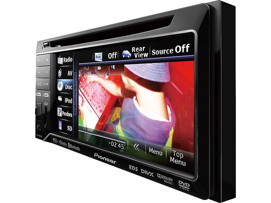 Pioneer AVH-P3300BT DVD receiver at Crutchfield