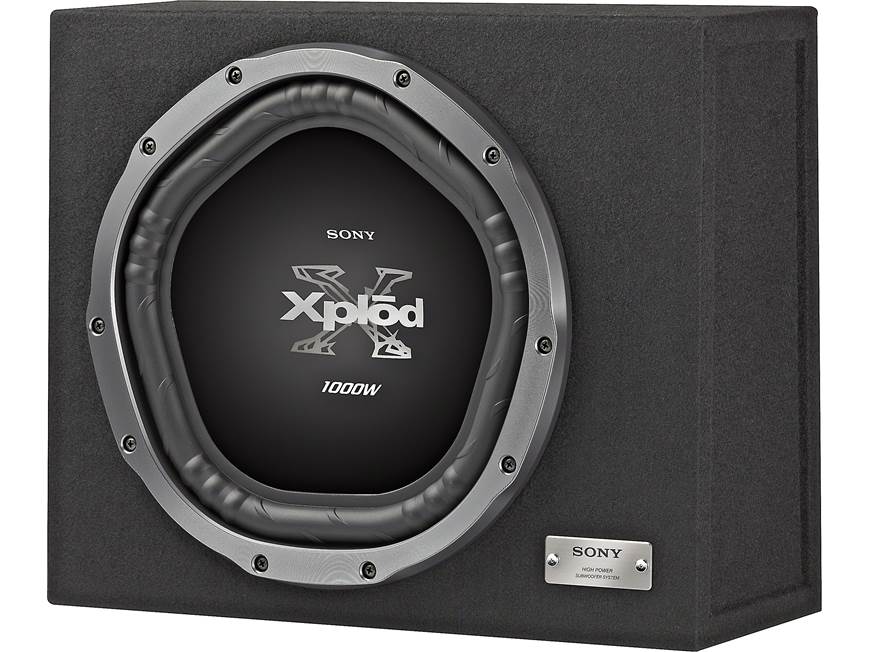Sony Xplōd™ XS-GTX121LS Sealed enclosure with one 12