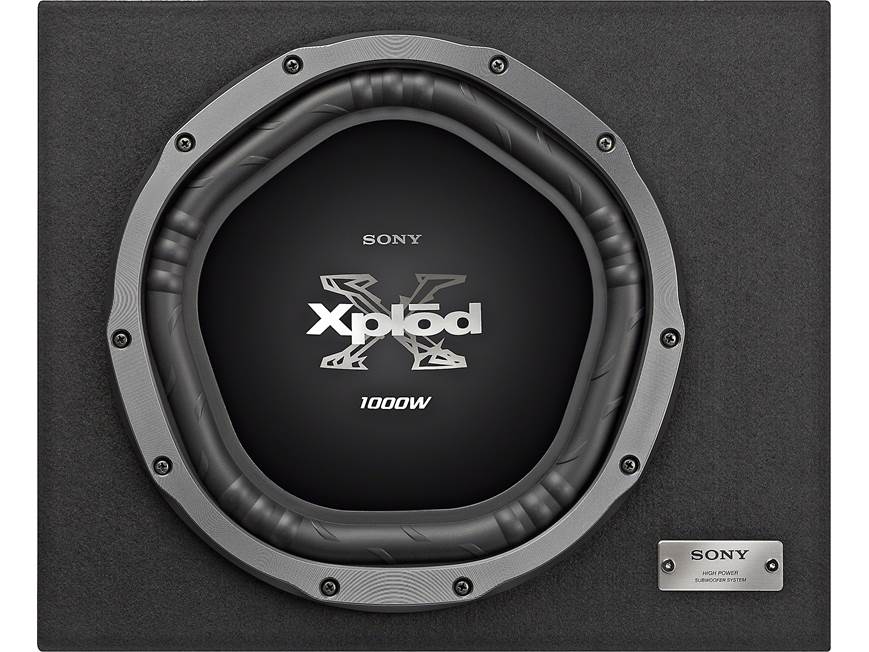 Sony Xplōd™ XS-GTX121LS Sealed enclosure with one 12