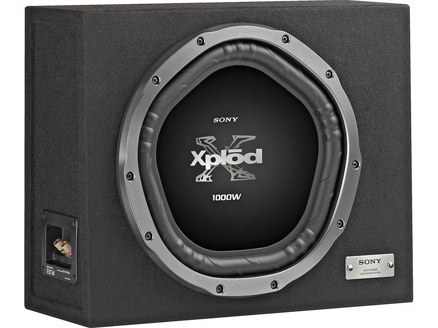 SONY　ST-DS1000　DVX1000 Sony Xplōd™ XS-GTX121LS Sealed enclosure with one 12