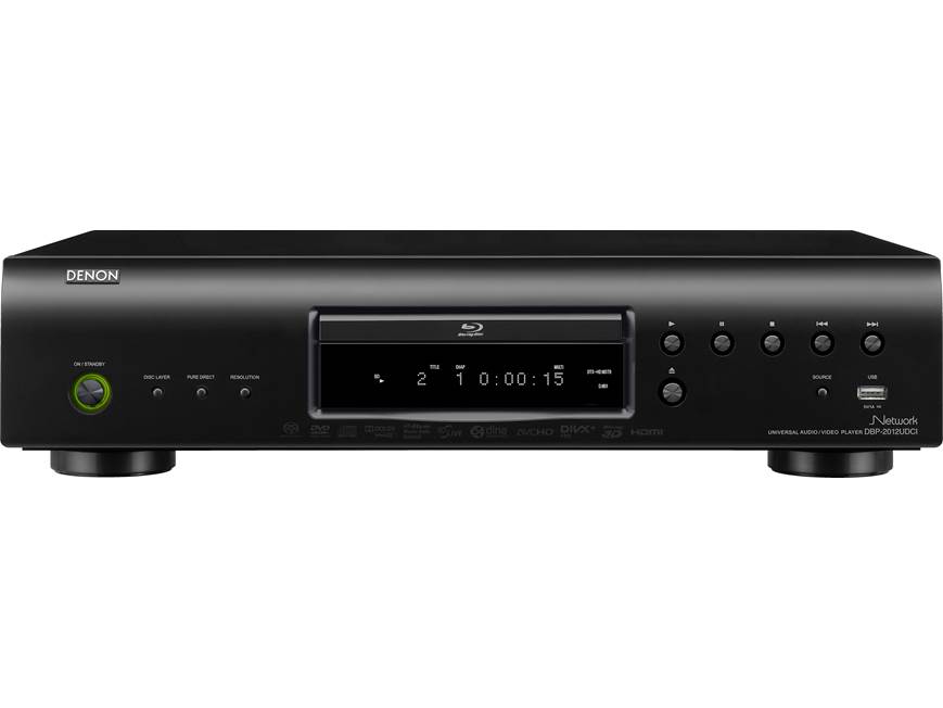 Denon DBP-2012UDCI Internet-ready universal 3D Blu-ray player at