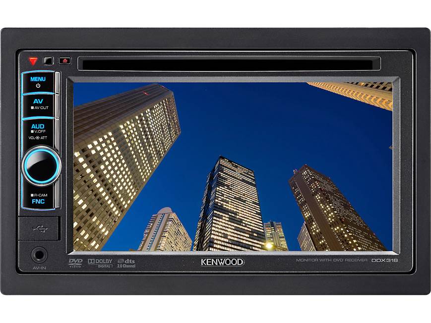 Kenwood DDX318 DVD receiver (New Stock) at Crutchfield