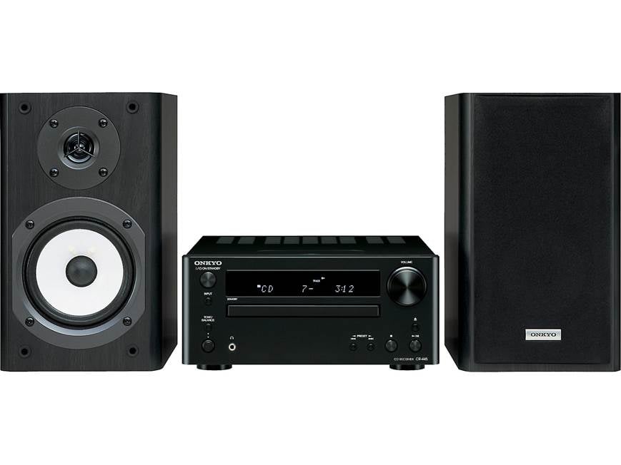 Onkyo CS-445 AM/FM/CD mini audio system with built-in iPod® dock