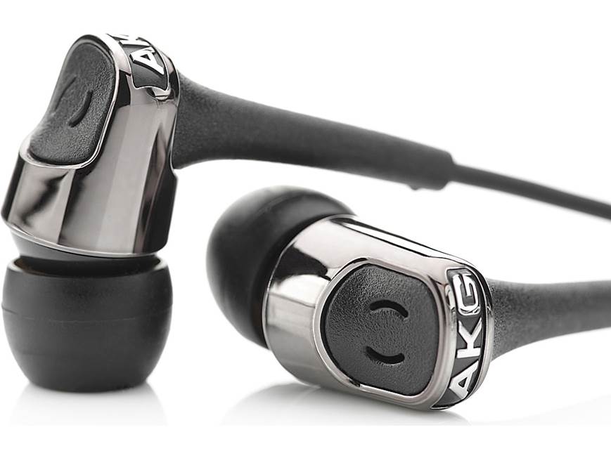 AKG K 390 NC Noise-canceling earbud headphones with in-line remote