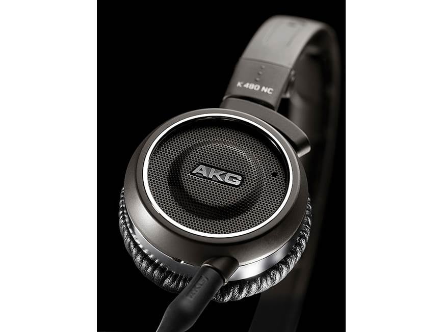 3.5万円クラス：AKG K480NC ノイズキャンセリングヘッドホン AKG K 480 NC Noise-canceling on-ear headphones at Crutchfield