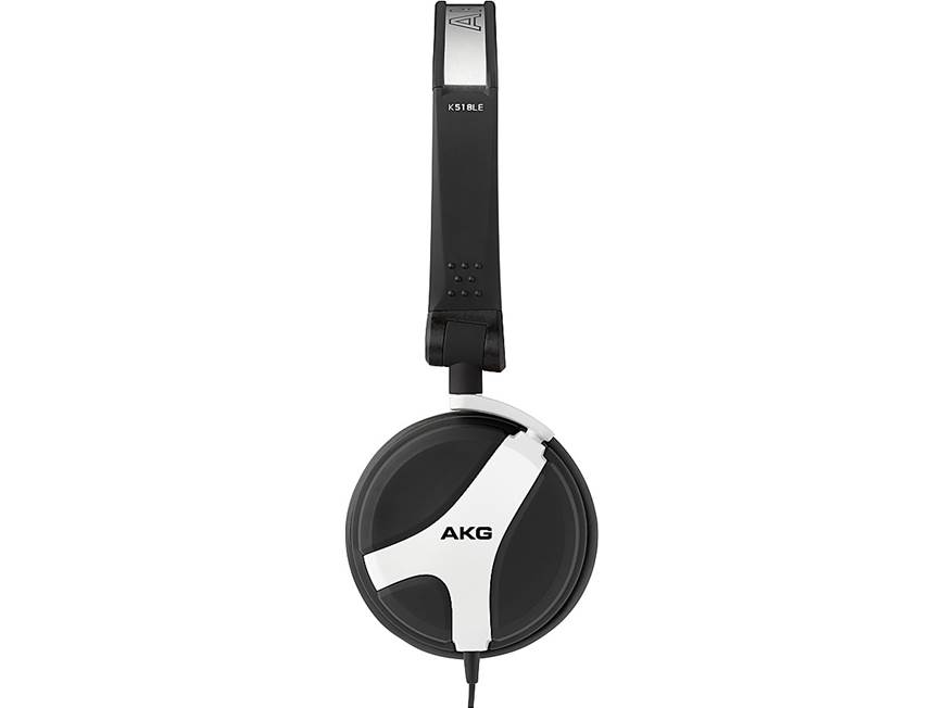 AKG K 518 LE (White) Limited Edition on-ear headphones (White) at