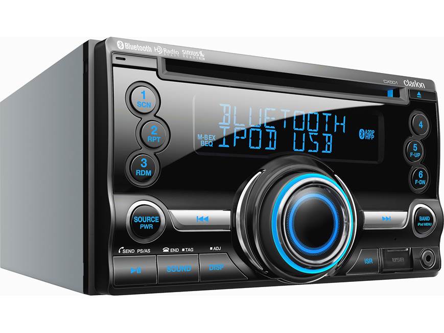 Clarion CX501 CD receiver at Crutchfield